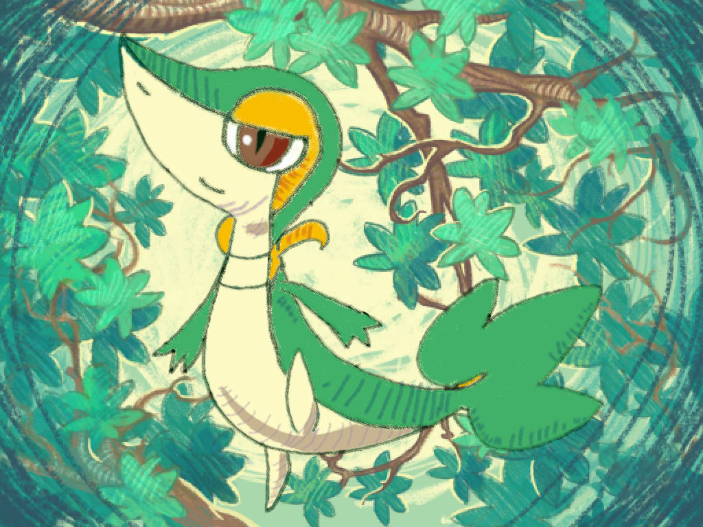 Snivy bg